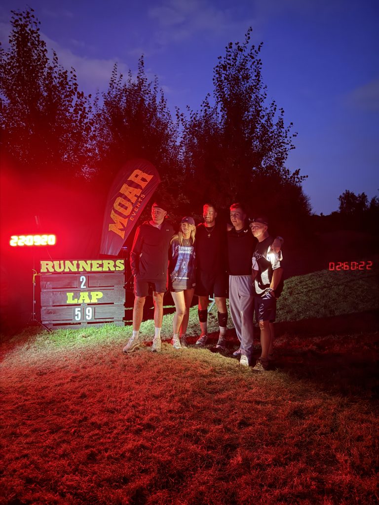 James Luxton and his crew after completing 58 yards and getting himself onto the at large list for 2026
