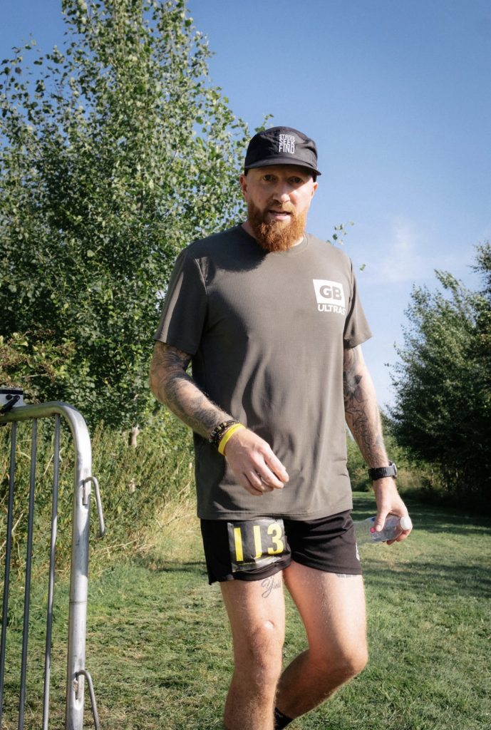 Taking it easy through the hot day, running with a low heart rate