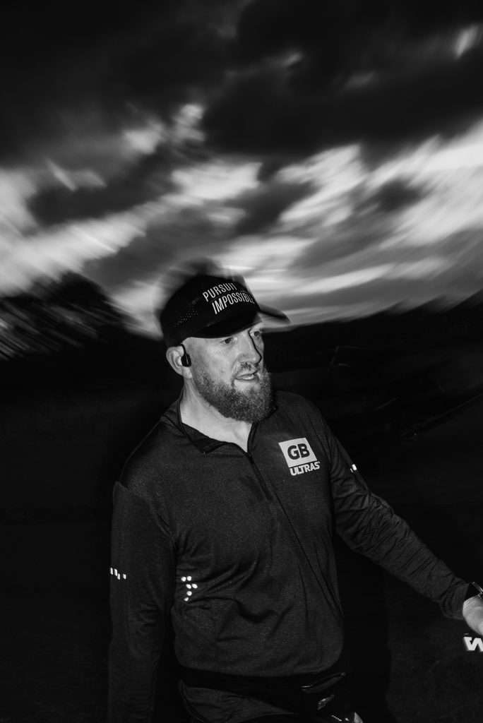 Night running on the Solace backyard ultra